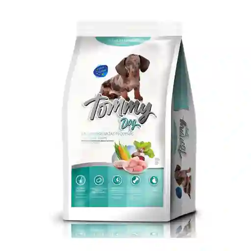 Tommy Dog Alimento para Perro Cachorro Razas Pequeñas