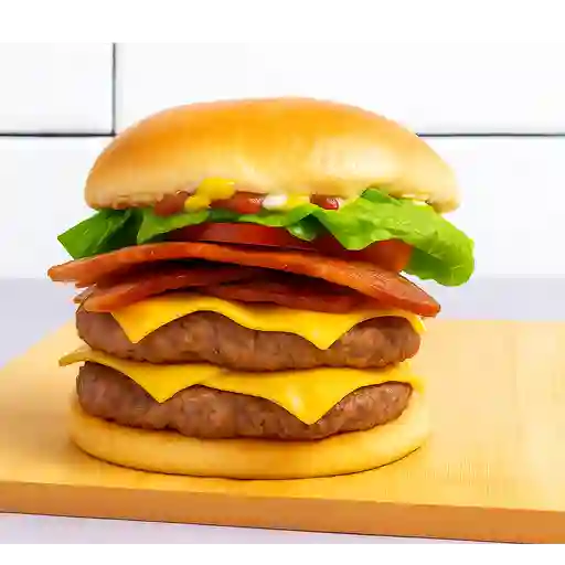 Hamburguesa doble carne
