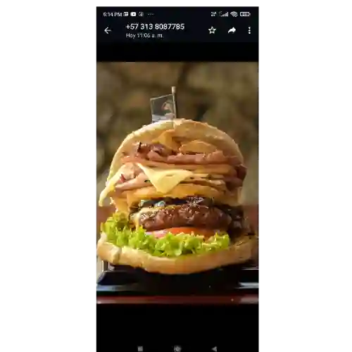 Hamburguesa Berraca