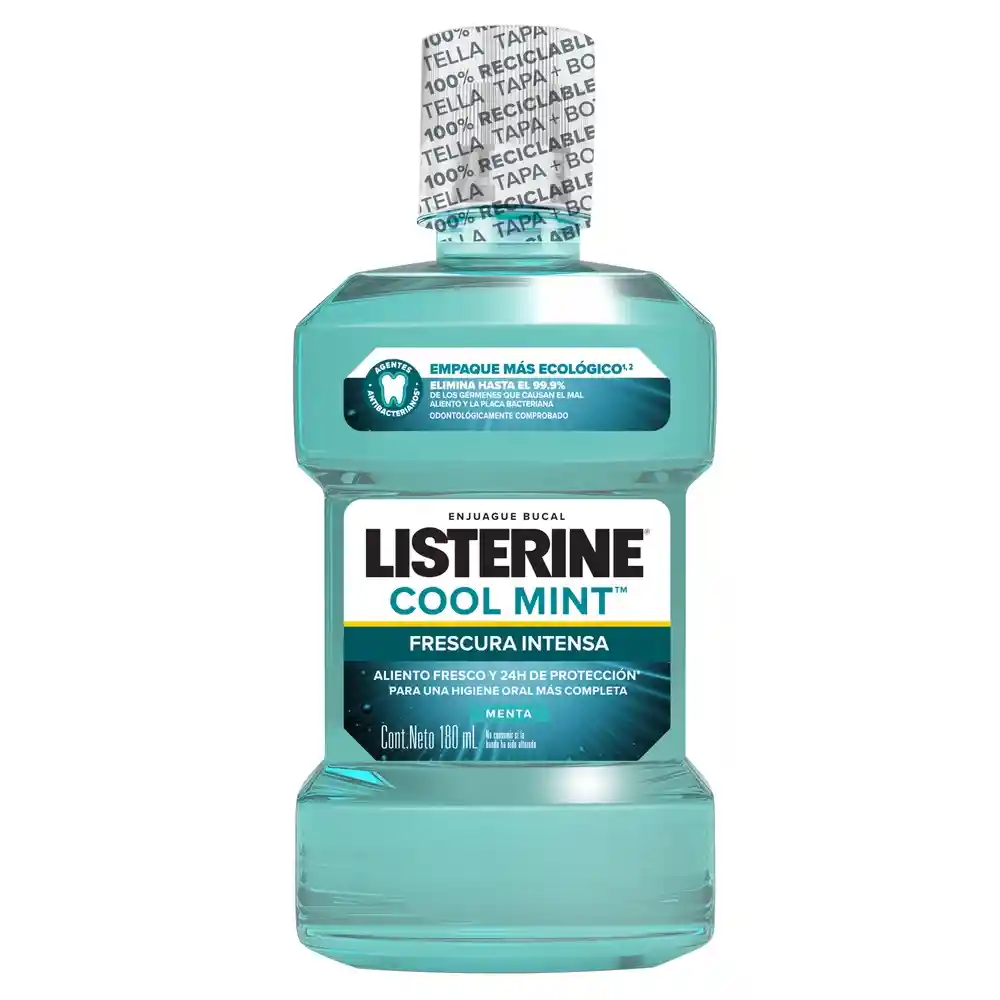 Enjuague Bucal LISTERINE Cool mint 180 ml