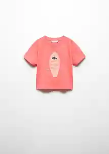 Camiseta Orca Coral Talla 66 Niños Mango