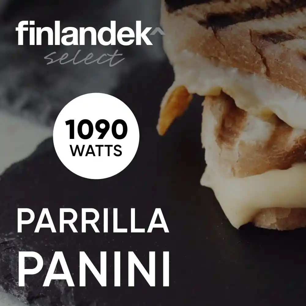 Finlandek Parrilla Panini 2 Porciones Select FI43529CO