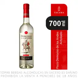 Tacama Aguardiente Pisco Demonio De Los Andes