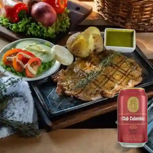 Combo Filete de Pollo a la Parrilla + Club Cola Roja 330ml