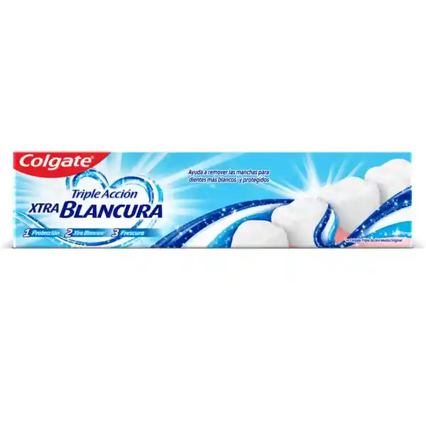 Crema Dental Colgate Triple Acción Extra Blancura 150ml