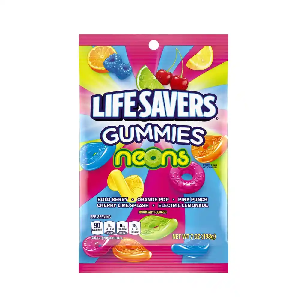 Life Savers Gummies Neons X198g