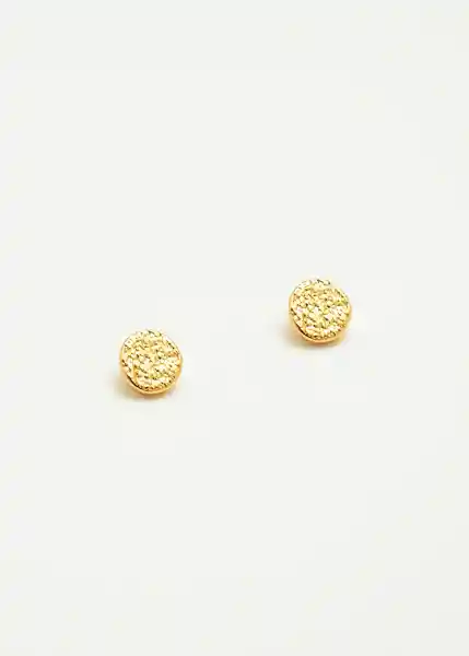 Aretes Amarillo Dorado Oscuro 339G056 Naf Naf