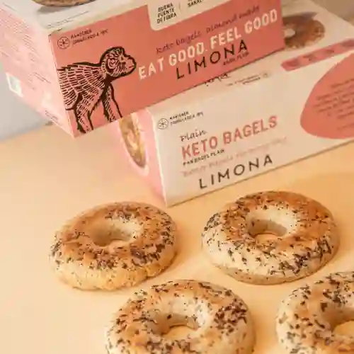 Bagels Keto Plain X 6