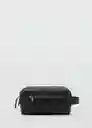 Bolso Toiletxs Negro Talla 99 Hombre Mango