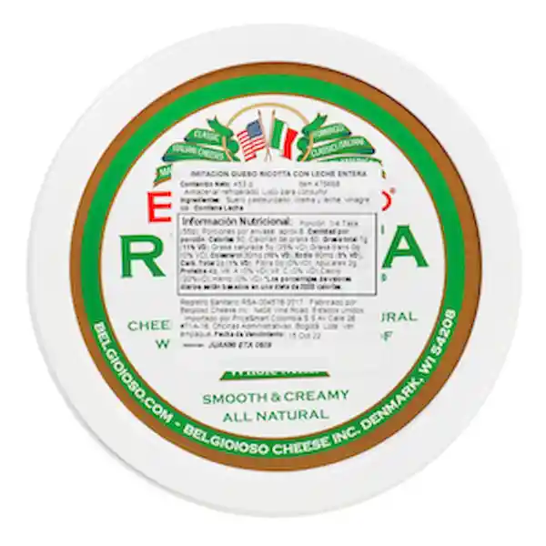 Belgioioso Queso Ricotta con Latte