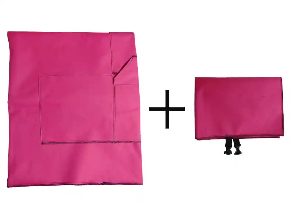 Forro Segunda Fila Mas Silla Copiloto (doble) Rosado