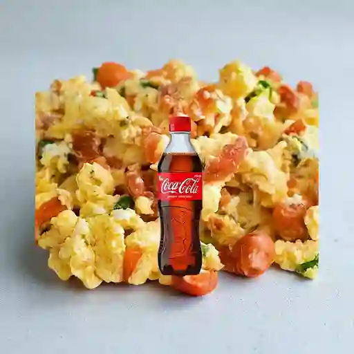 Combo Huevos Revueltos + Coca Cola Original 400 ml