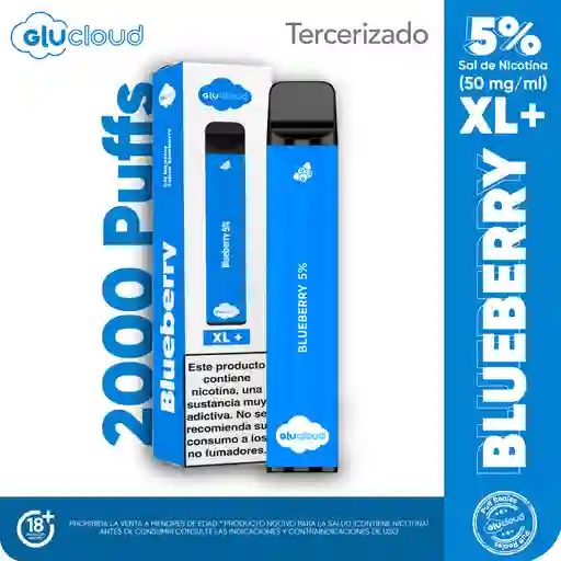 Glucloud Vape Blueberry XL 2000 Puff