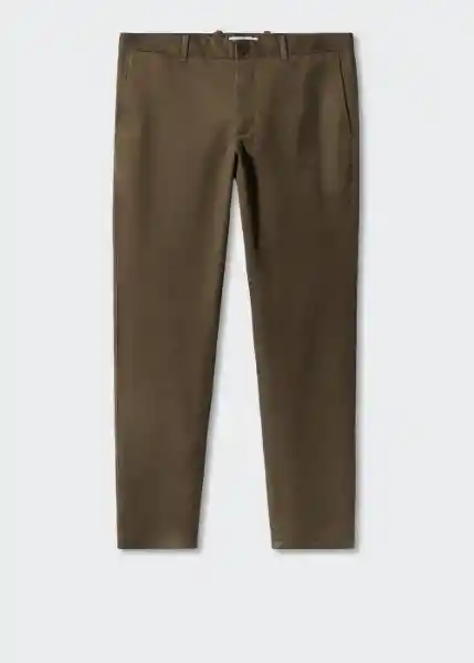 Pantalón Barna Caza Talla 36 Hombre Mango