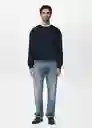 Buzo Sudadera Brooklyn Navy Talla M Hombre Mango
