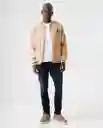 Chaqueta Hombre Beige Talla M 822G004_BEI151116 Americanino