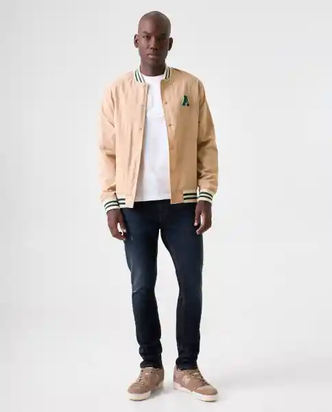 Chaqueta Hombre Beige Talla M 822G004_BEI151116 Americanino