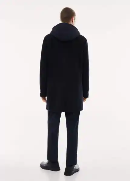 Abrigo Train Navy Talla M Hombre Mango