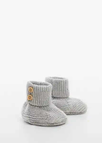 Zapatos Boti Gris Medio Vigore Talla 99 Niños Mango