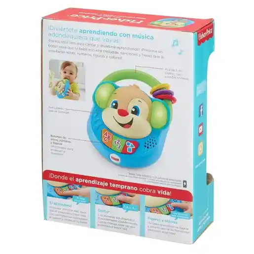 Fisher Price Juguete Didáctico Reproductor Canta y Aprende