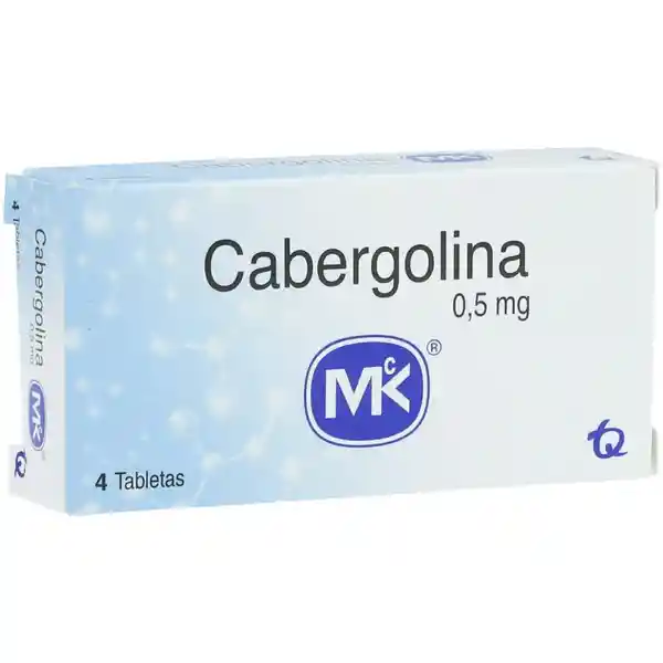 Mk Cabergolina (0.5 mg)