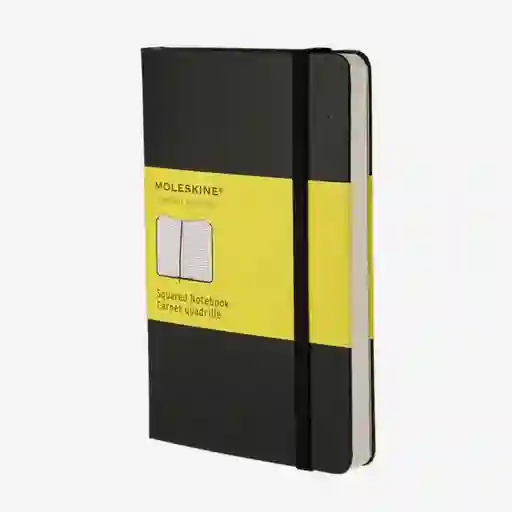 Inkanta Cuaderno Pequeño Cuadros Negro Hc