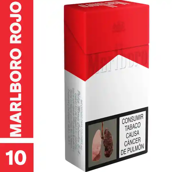 Marlboro Rojo​ X 10 Cigarrillos