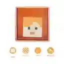 Caja Pequeña Alex Serie Minecraft Amarillo Oscuro Miniso