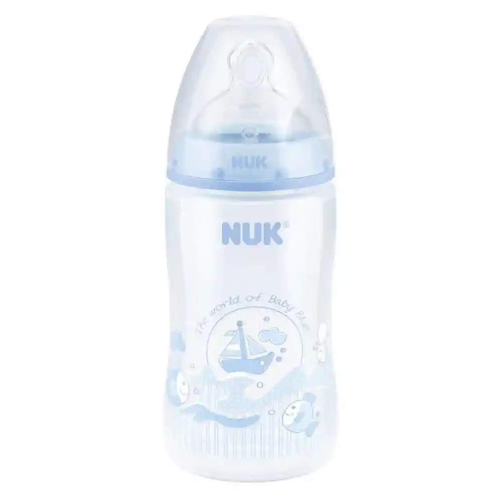 Nuk Biberón Baby Azul 10 Oz