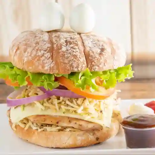 Hamburguesa maxi callejera