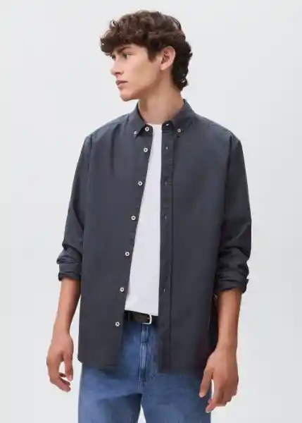 Camisa Victor Navy Talla 22 Teen Niños Mango