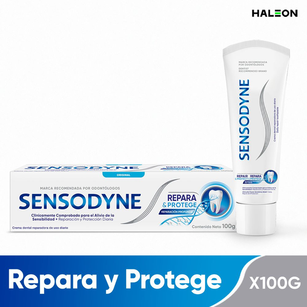 Sensodyne Repara & Protege Crema Dental Sensible 100gr