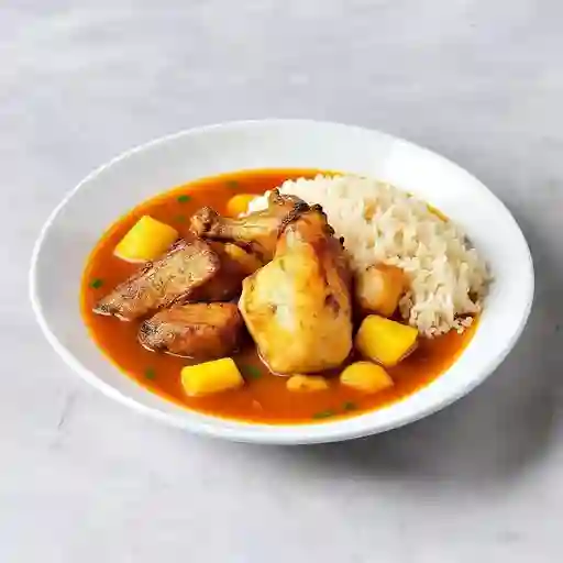 Sancocho de Gallina Domingos&festivos +CocaCola Org 400ml