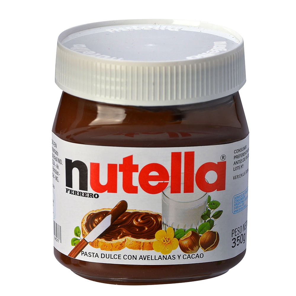 Nutella Pasta Dulce con Avellanas y Cacao 140 g
