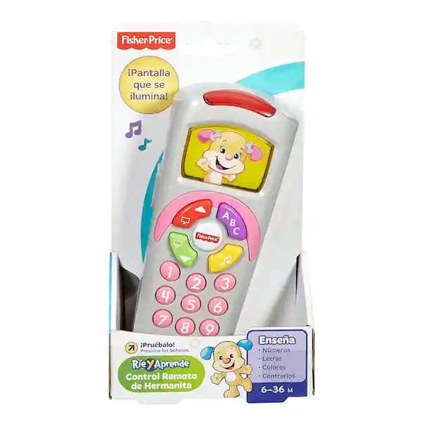 Fisher Price Juguete Didáctico Control Remoto Hermanita