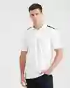 Camiseta Polo Contrast Crudo Prístino Claro L Chevignon