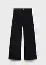 Jean Jessie Tejano Negro Talla 36 Mujer Mango