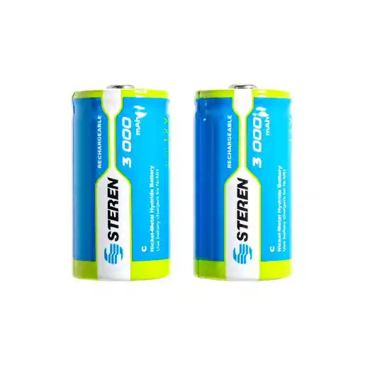 Pilas Recargables C Nimh 3000 Mah