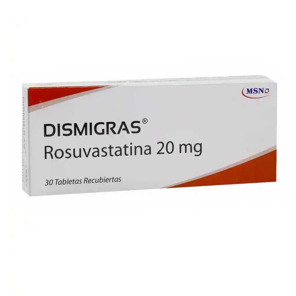 Dismigras Tabletas Recubiertas (20 mg)