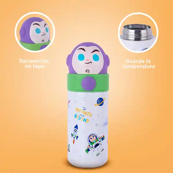Termo de Buzz Lightyear Serie Disney Toy Story 350 mL Miniso