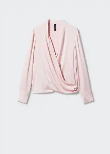 Blusa Cruise Rosa Palo Talla S Mujer Mango