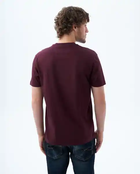 Camiseta Hombre Morado 75 Talla S 849f016 Americanino