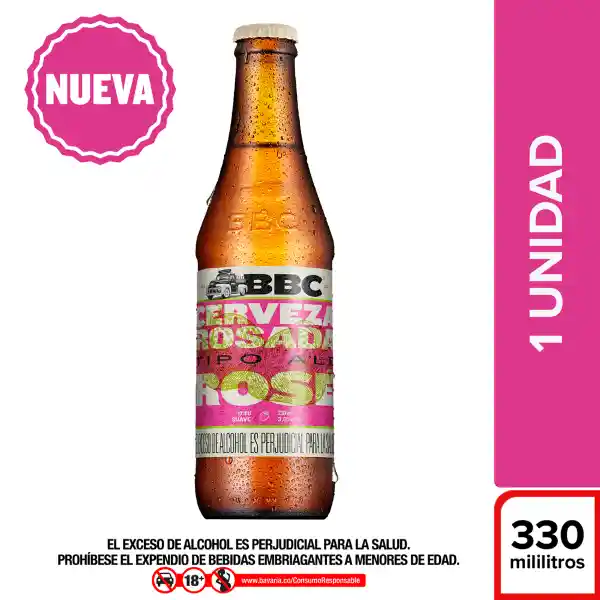 Bbc Cerveza Rosé 330 mL