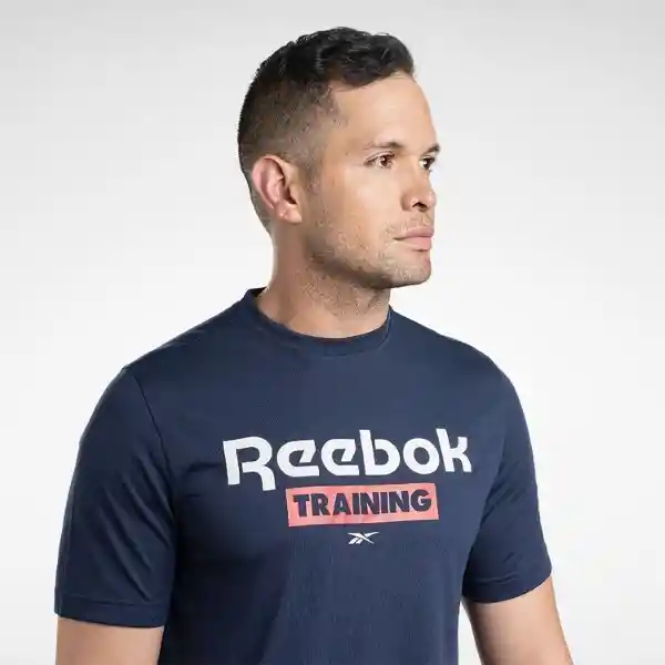 Reebok Camiseta Training Speedwick Hombre Azul Talla L 100071005