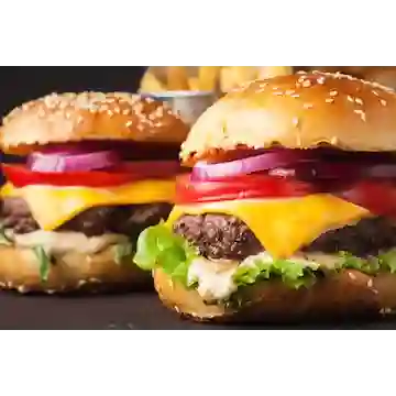 Classic Burguer Food + Papas