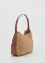 Bolso G Carrie Cuero Talla 99 Mujer Mango