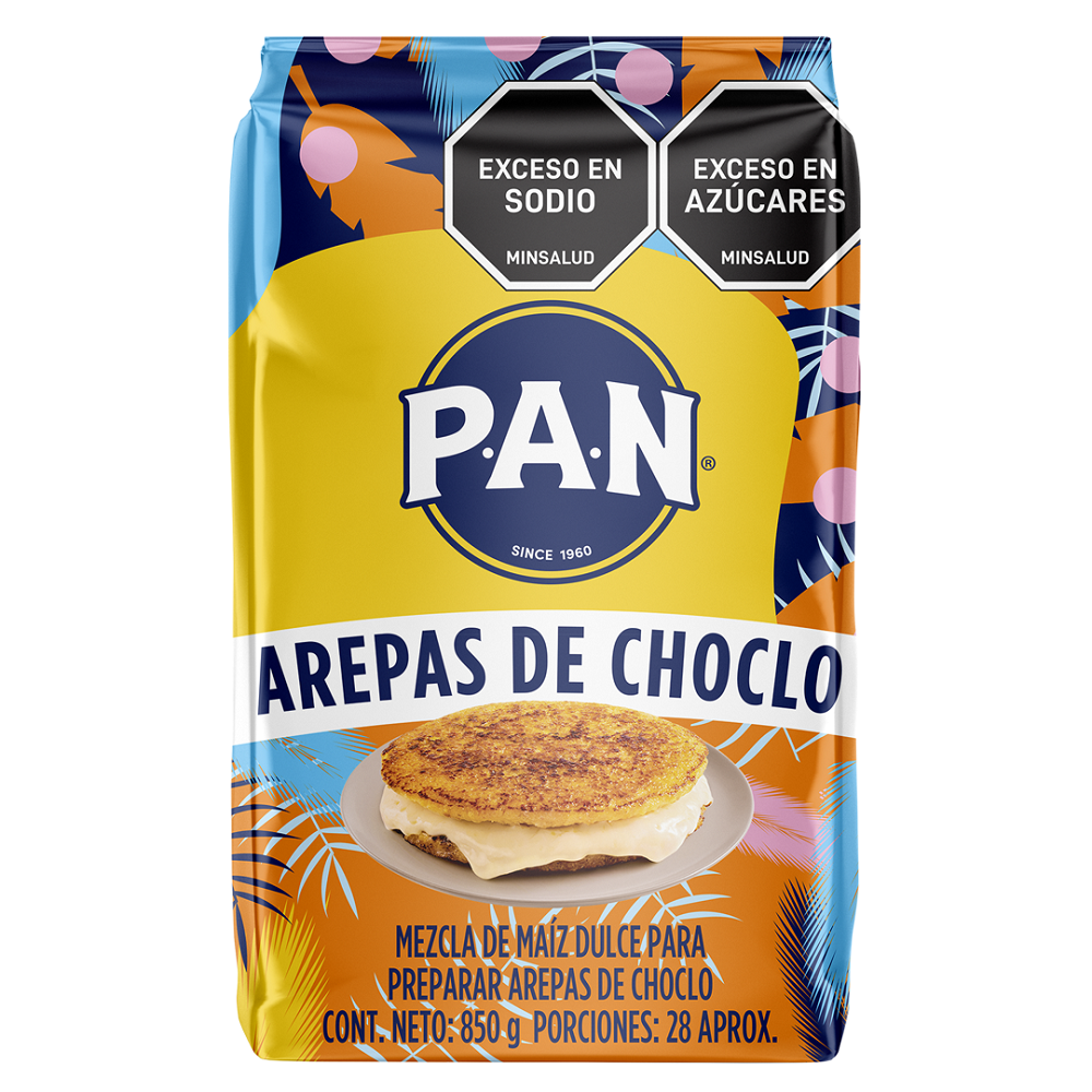 Pan Mezcla de Maíz Arepa Choclo 850g