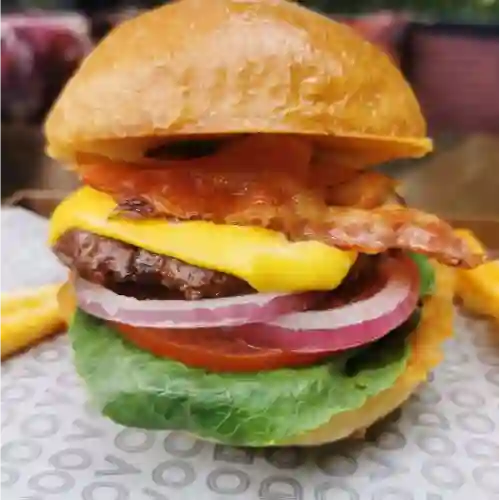 Combo bacon cheeseburger
