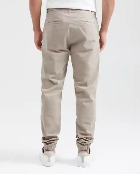 Jogger Crudo Beige Claro Talla 30 Chevignon