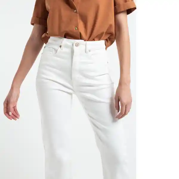 Pantalón Polen Mujer Crudo Cannoli Claro 12 532E323 Naf Naf